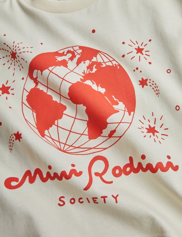 《即納》MINIRODINI / Mini Rodini society sp ss tee