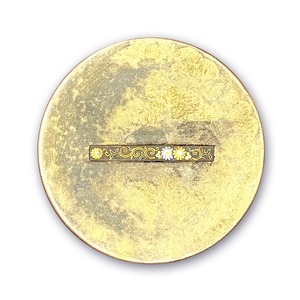 肥後象嵌ボンボニエール平型 / 金漆 [MGB-2512]