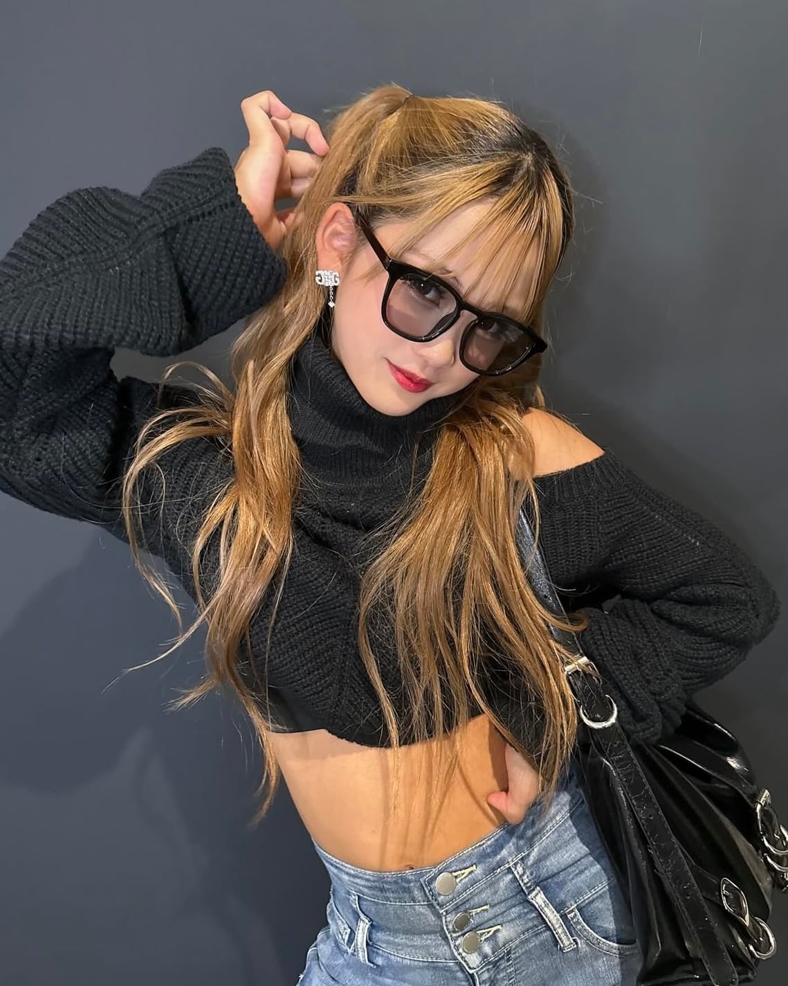 調光・偏光レンズ搭載【5colors】square frame sunglasses | FLEX公式