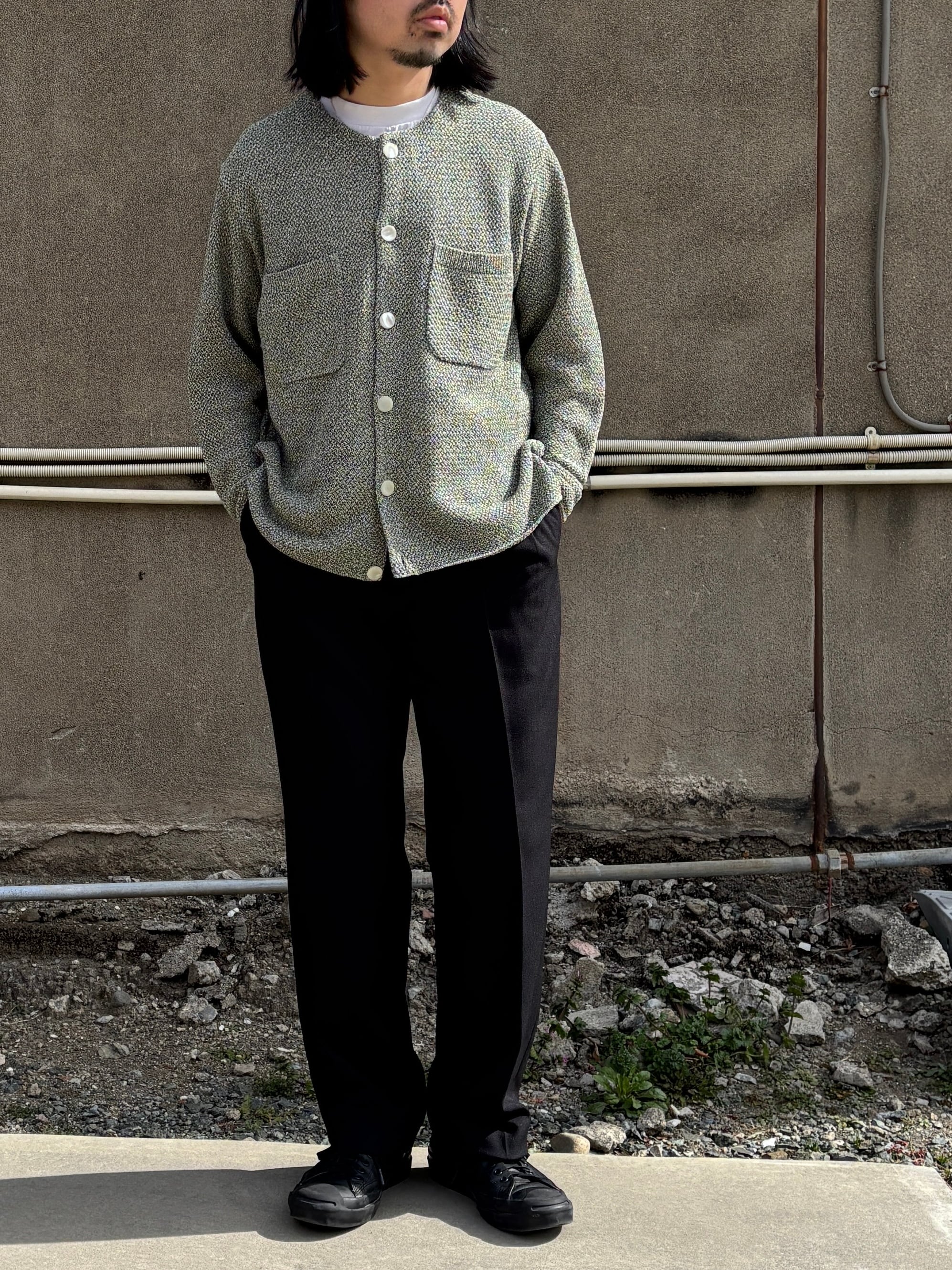 STEAF / NEWS DEALER PANTS (INK BLACK) | THE MODERN AGE