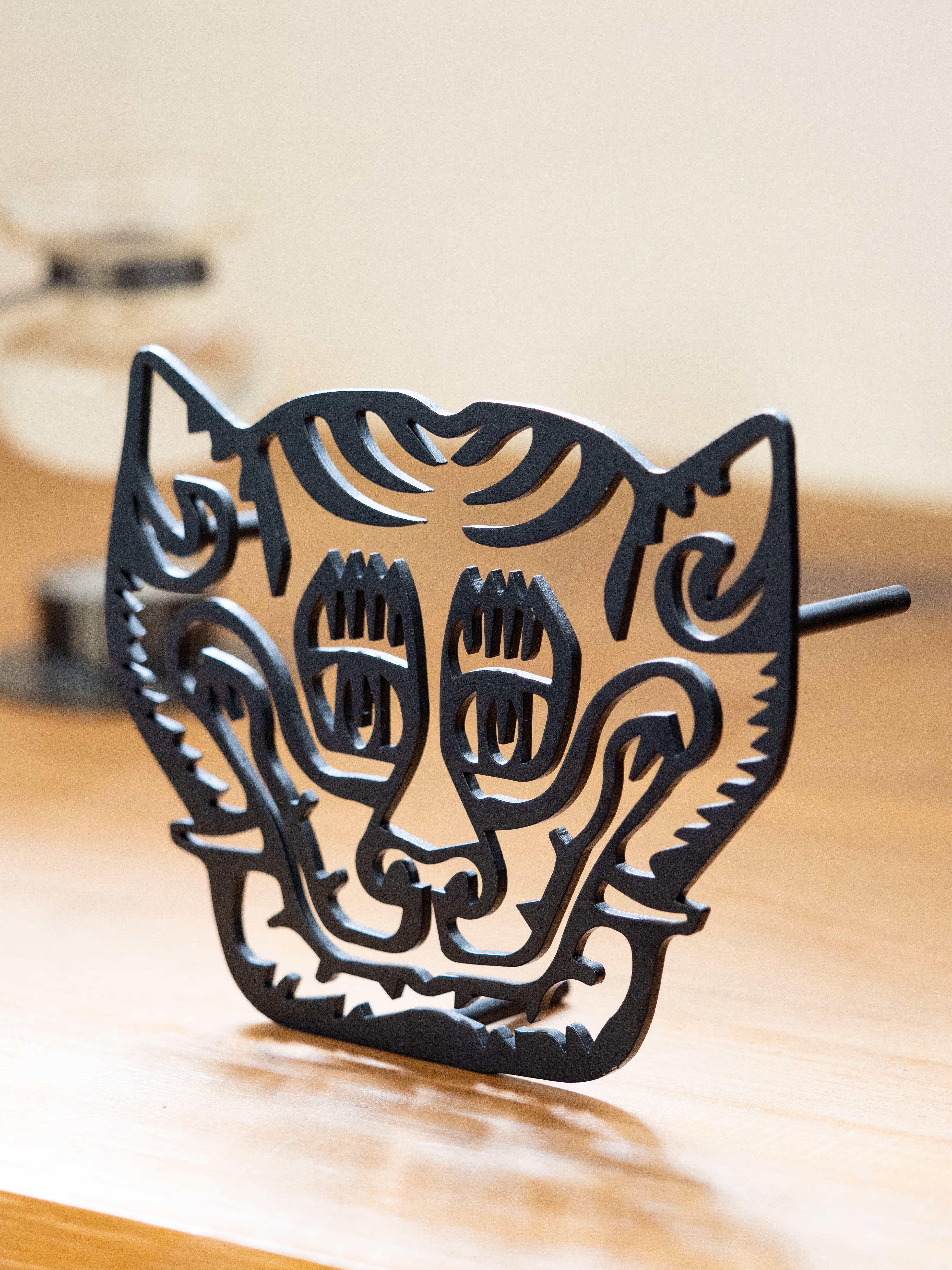 ▷ 3d tiger for laser cutting
