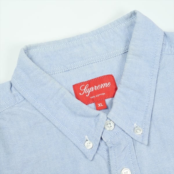 Size【XL】 SUPREME シュプリーム S/S Oxford Shirt Light Blue 半袖