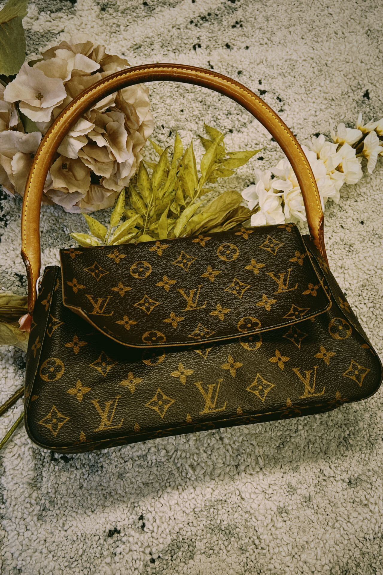 Louis vuitton ミニ・ルーピングモグラム | Untique 