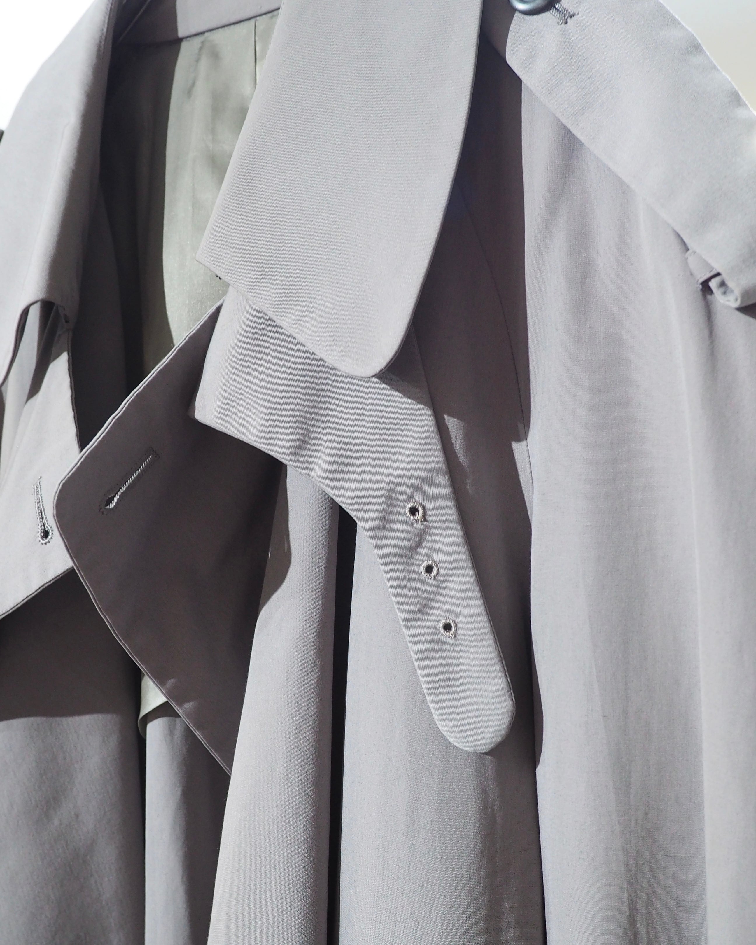 1980s ” Barreaux - 変形 ” Special vintage Long Trench coat