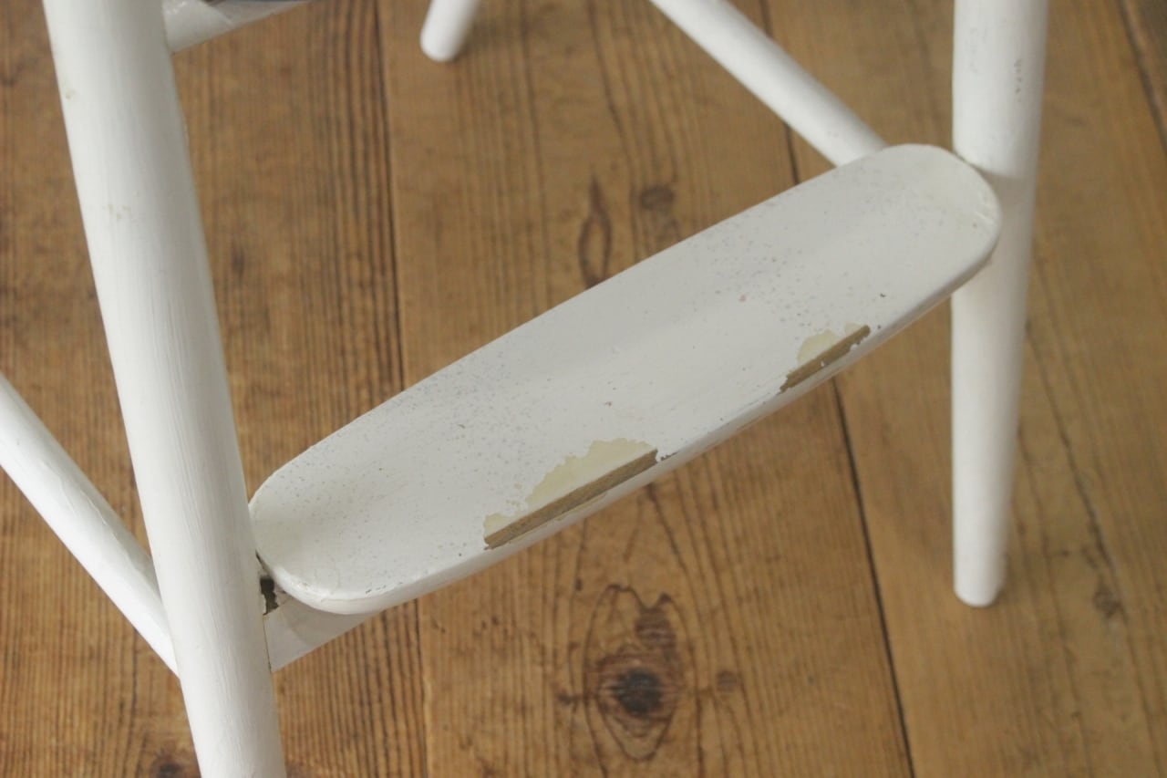 HIDA 飛騨産業キツツキ リペイント 子供椅子 キッズダイニング