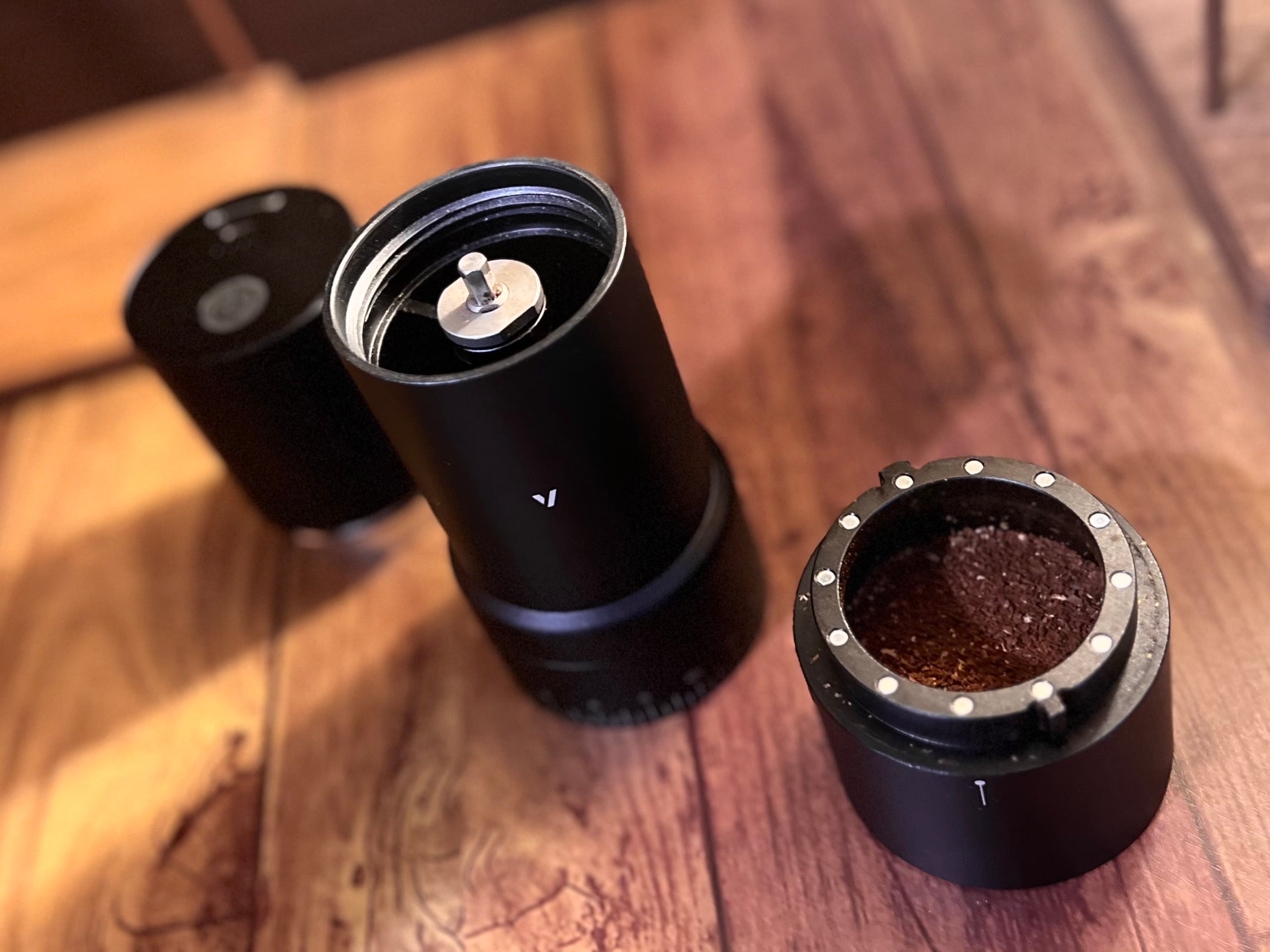 varia EVO 電動コーヒーミル ブラック 持ち運びできる充電式電動