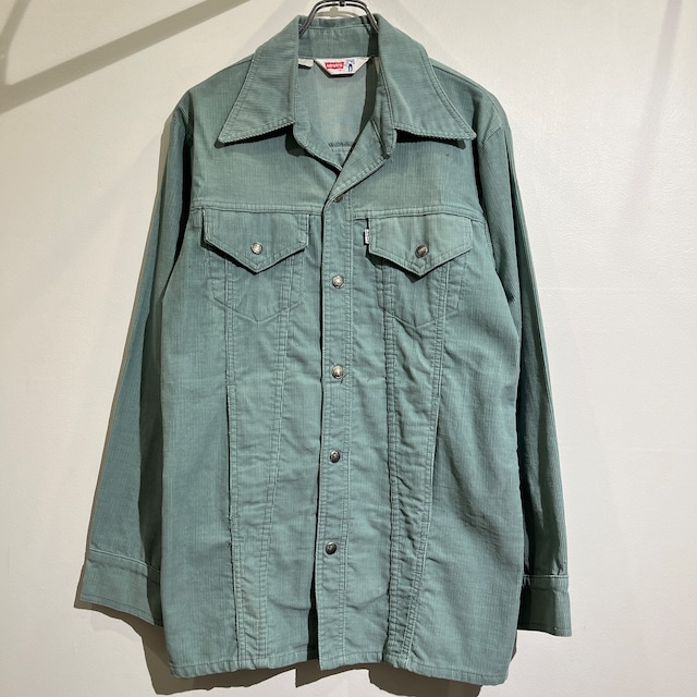 70s Levi's Bush Corduroy Jacket 70年代 リーバイス コーデュロイ ブッシュジャケット サドルマンタグ スモールe M