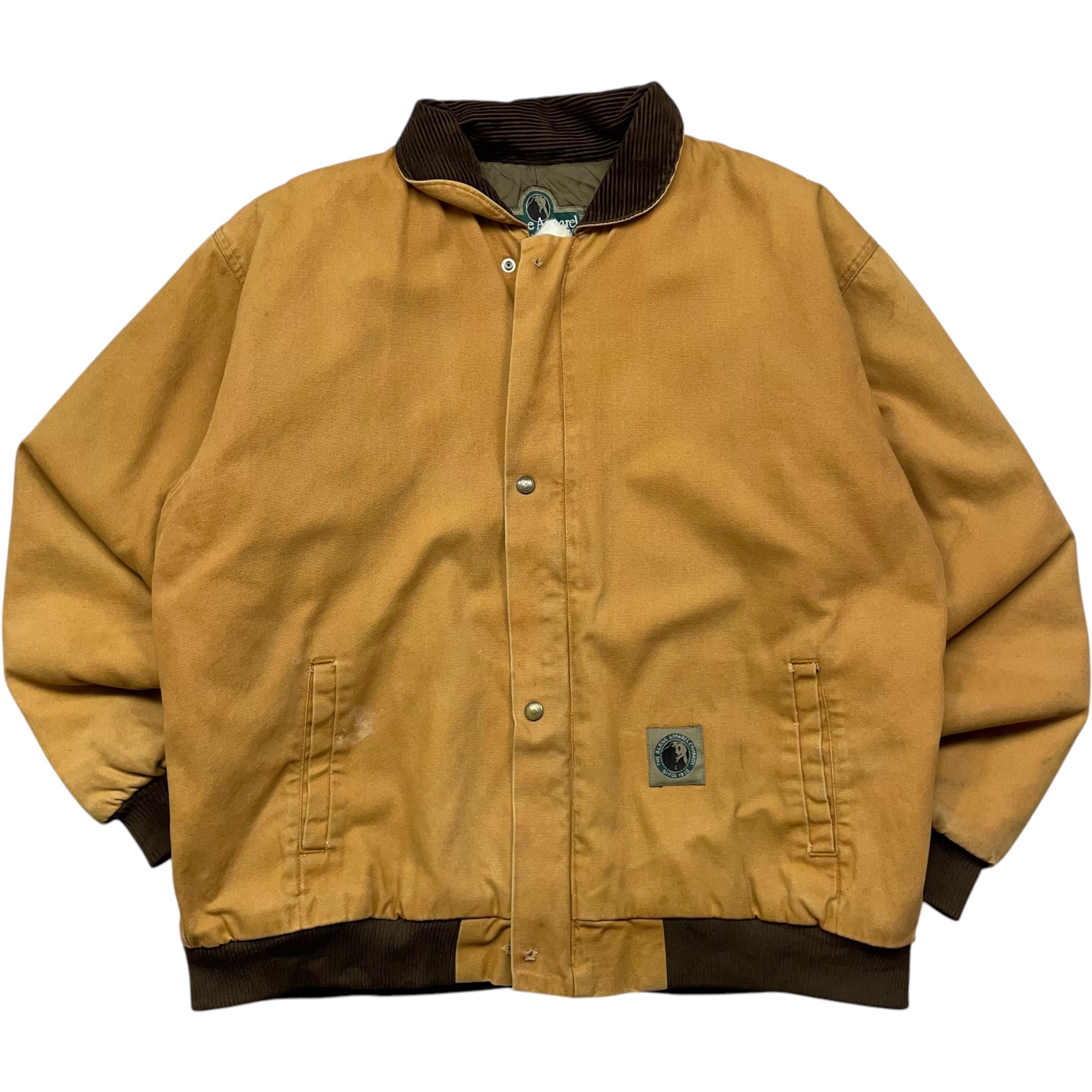 《L》 Berne Apparel ダックジャケット ブラウン no.5216