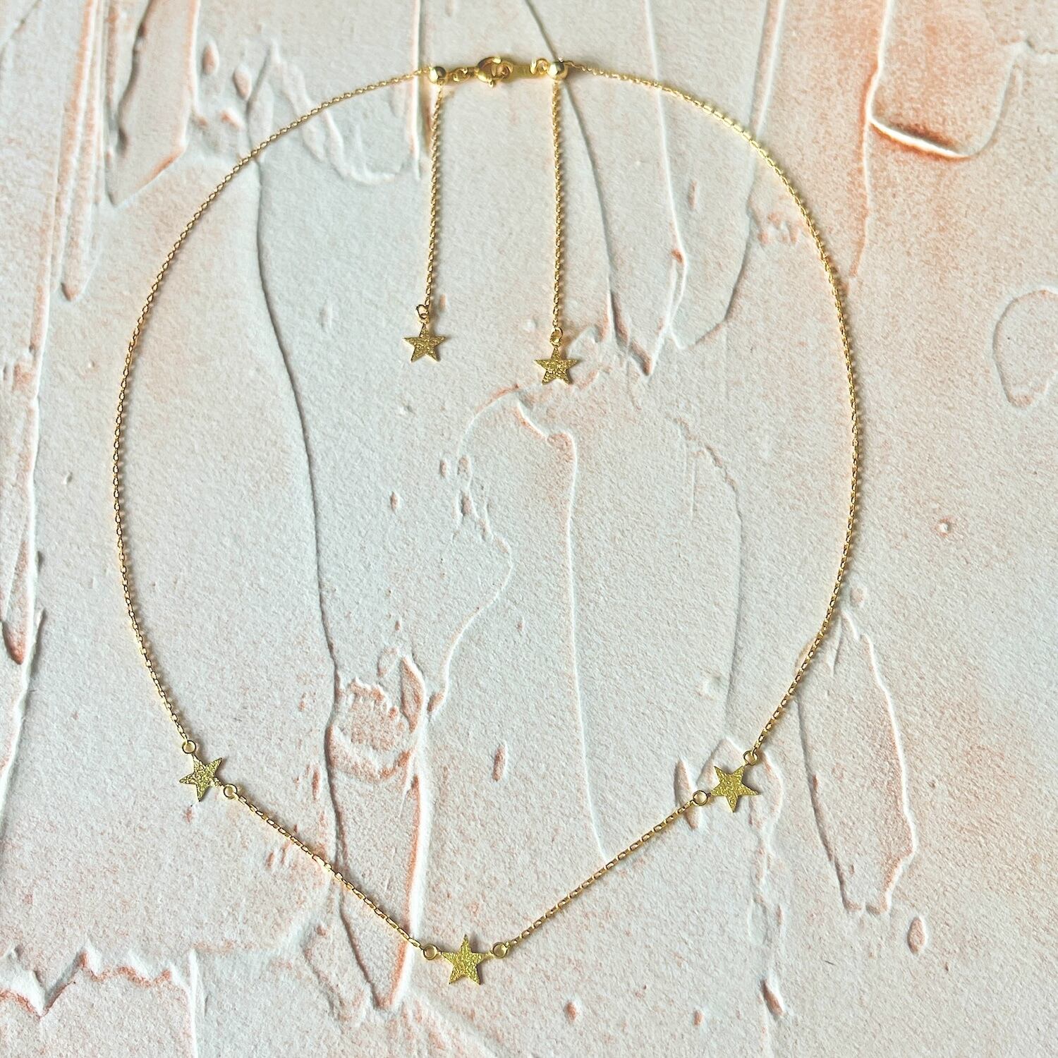 K18 ★Motif Chain Choker / 星モチーフチェーンチョーカー