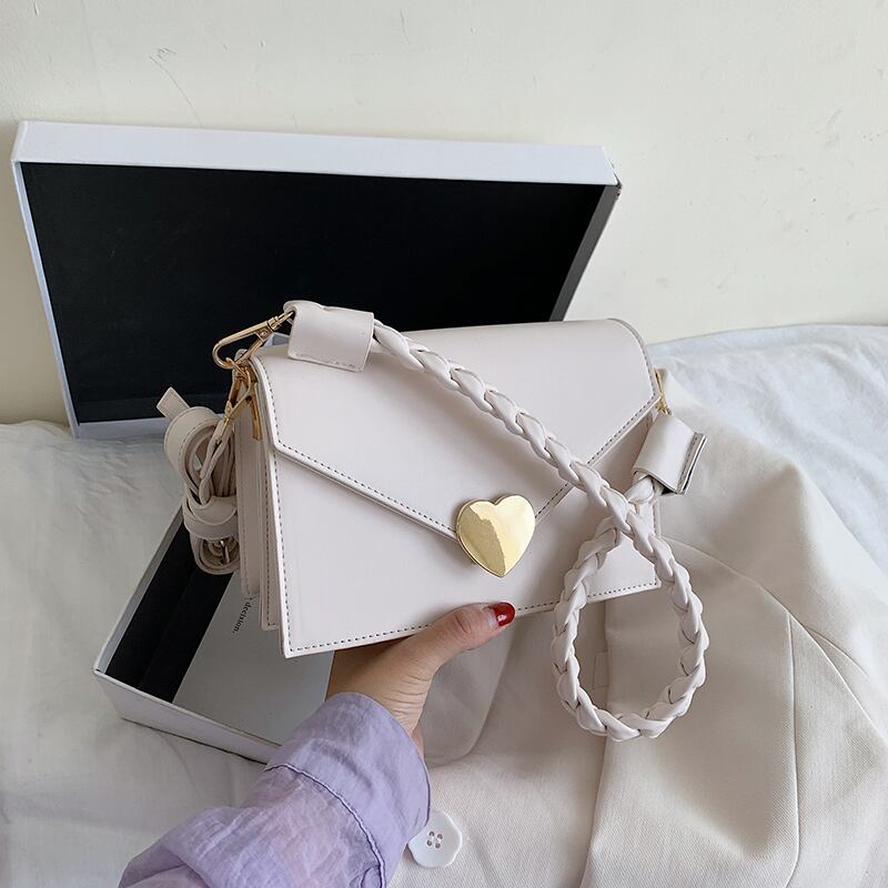 夏の小さなバッグ女性バッグ2020人気の新しい波シンプルでシンプルなワンショルダーメッセンジャーバッグネット赤ファッション小さな正方形のバッグ Tiancai_Wing_Bag2715124