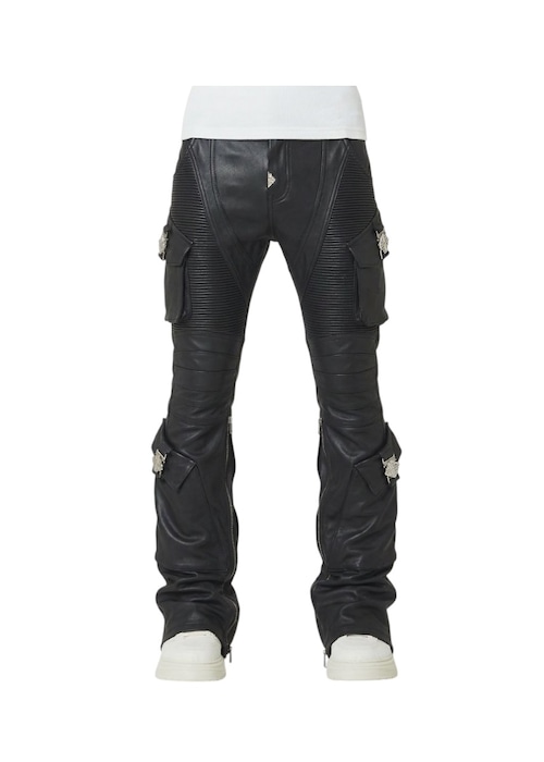 GUAPI / black ops leather pants