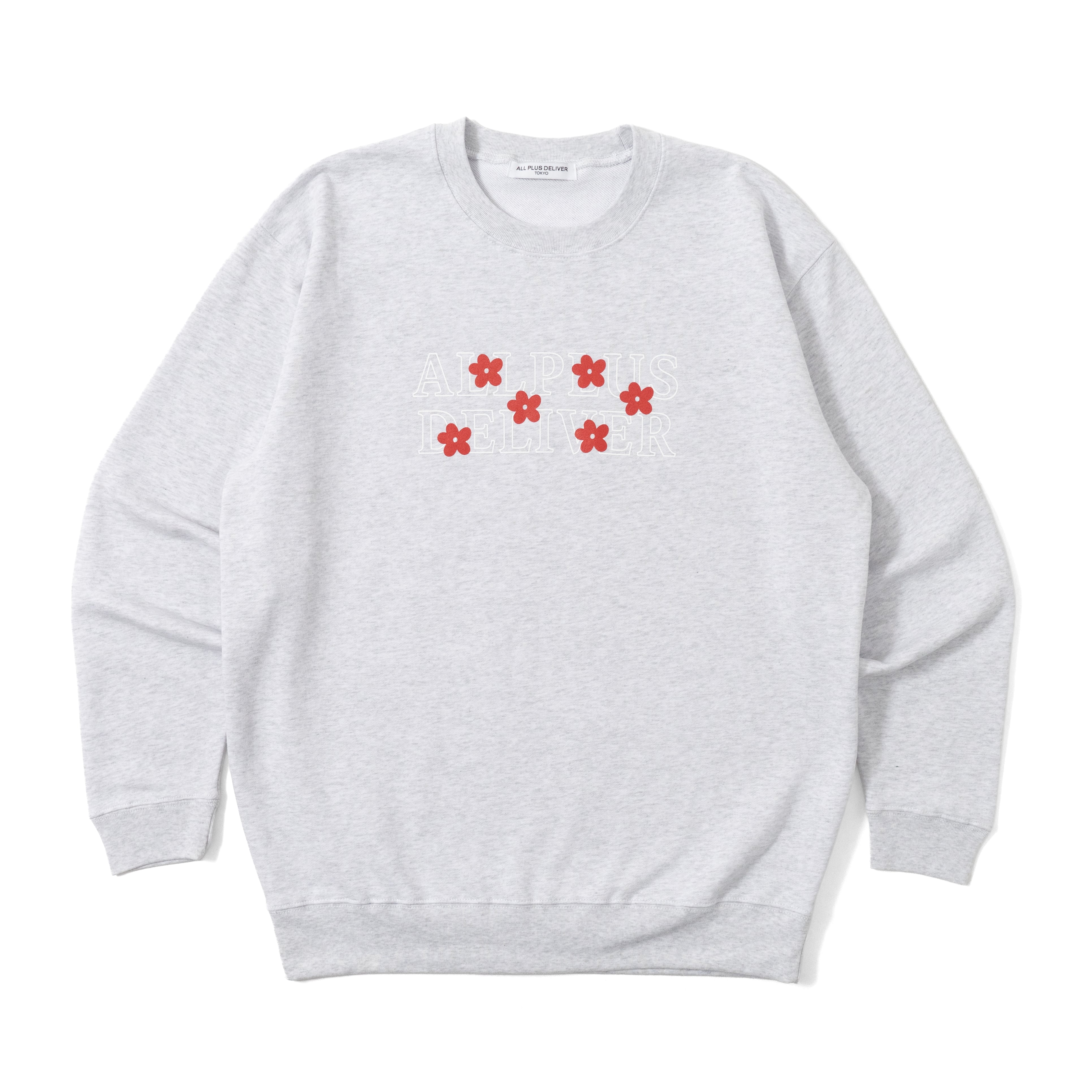 ALPSDR FR LOGO SWEAT / ASH