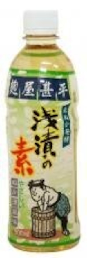 麹屋甚平・浅漬の素 ５００ｍｌ　マルアイ