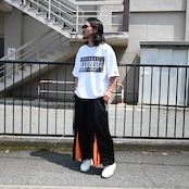 Leh / Zip Wide Track Pants style2
