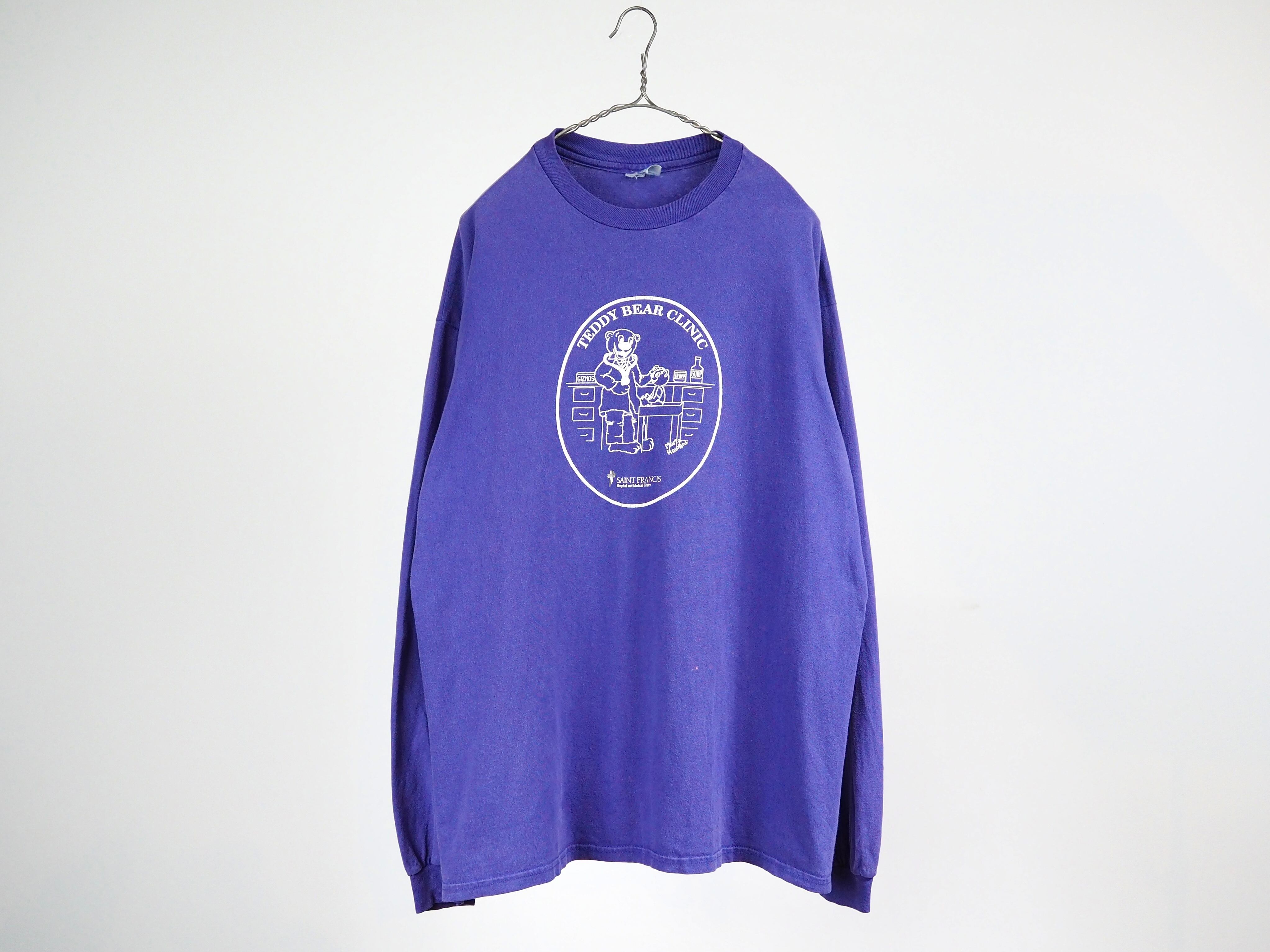 Teddy bear clinic purple L/S T-shirt L