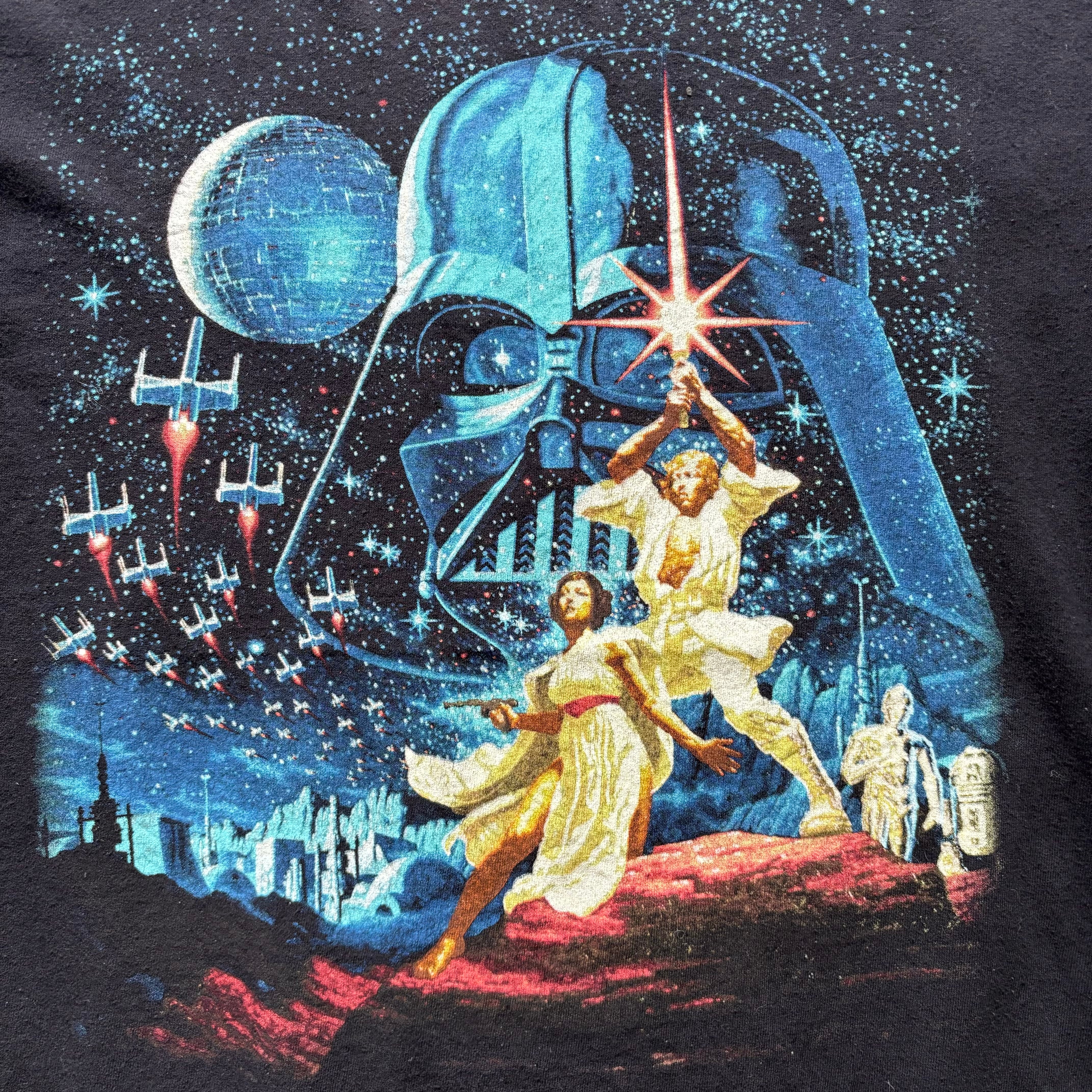 《L》STARWARS スターウォーズ ダースベイダー Tシャツ no.3871