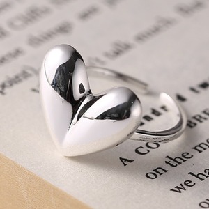 heart motif ring J00098
