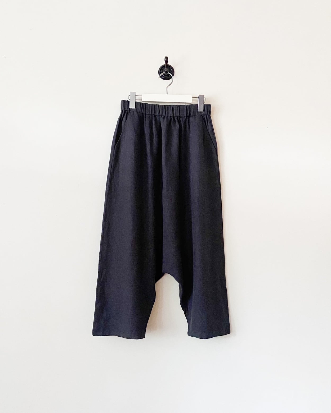 新品未使用evam evaリネンサルエルパンツ evam eva リネンサルエルパンツ linen sarrouel pants | evam