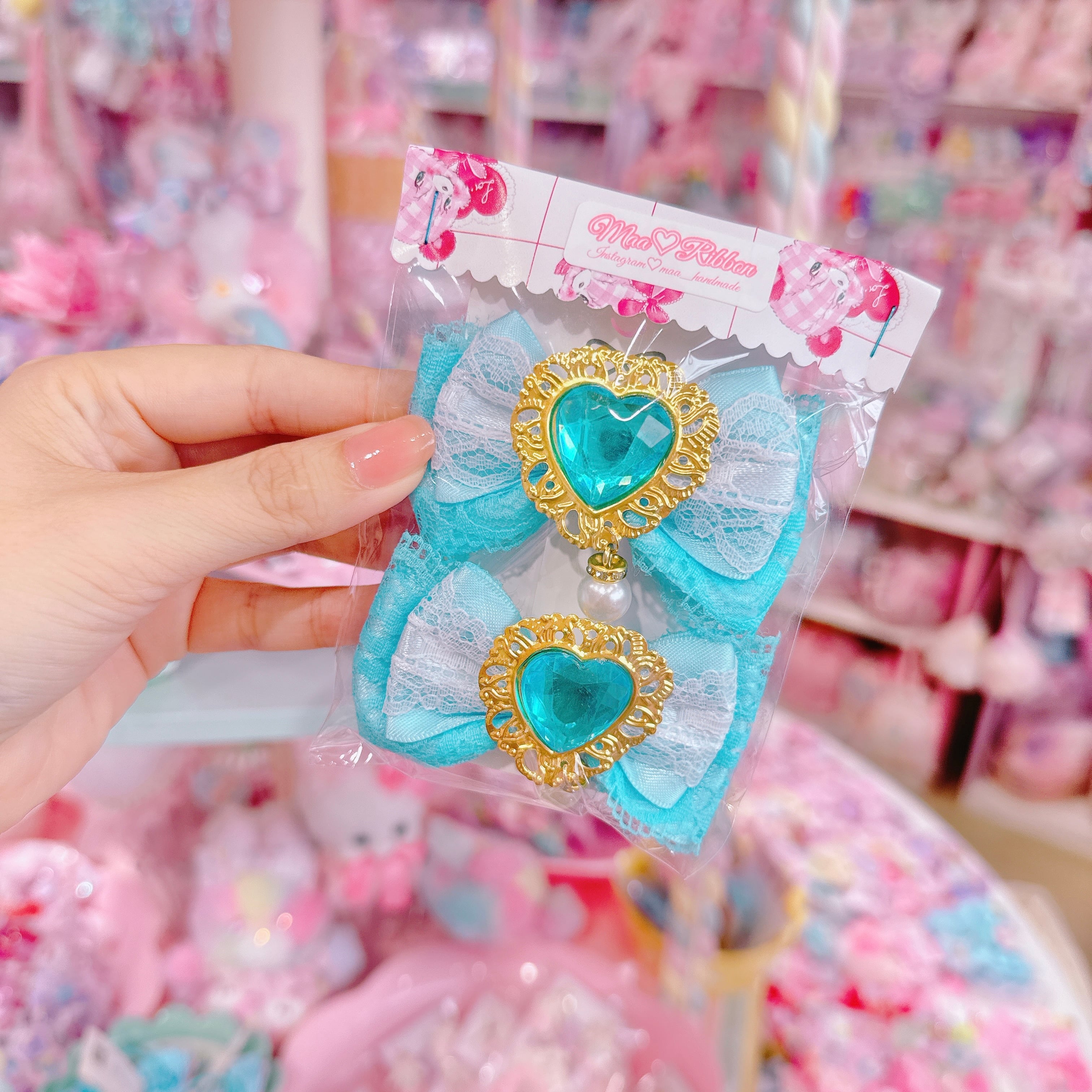 【R14】48-40ツインヘアクリップ
