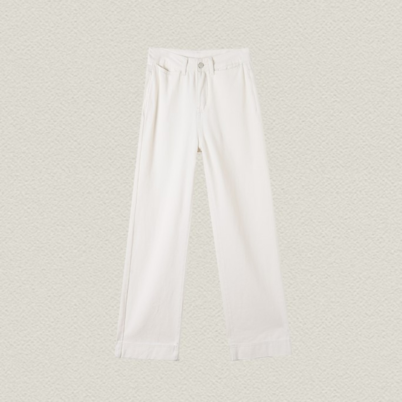 ハイウエストストレートパンツ W01015