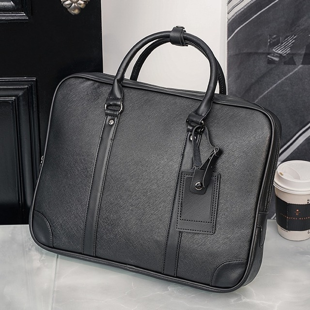 レザー調　ビジネスブリーフバッグ　LB0254