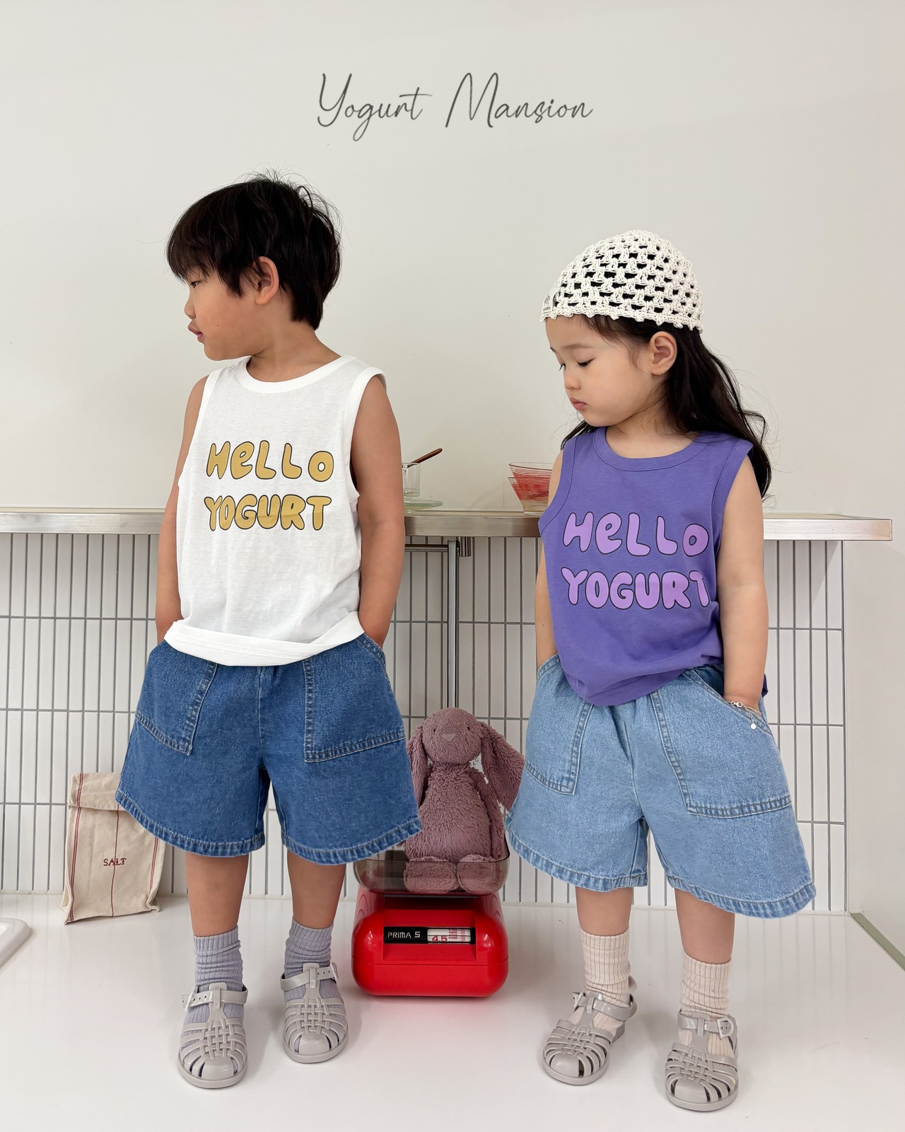 【取寄/韓国直送】Yogurt Mansion 26/SM ハローヨーグルトタンクトップ