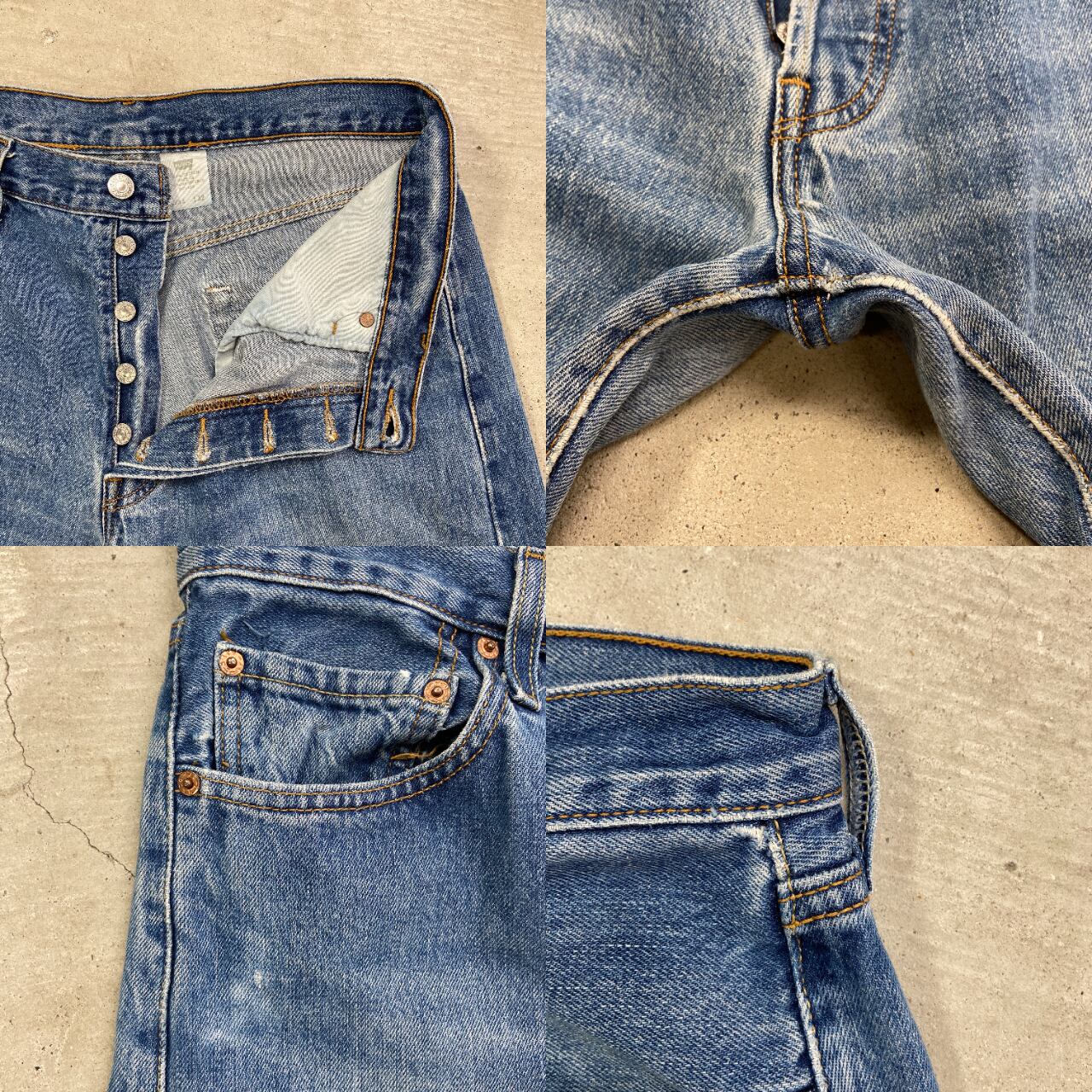 00年代 Levi's リーバイス 501 デニムパンツ ストレート メンズW34