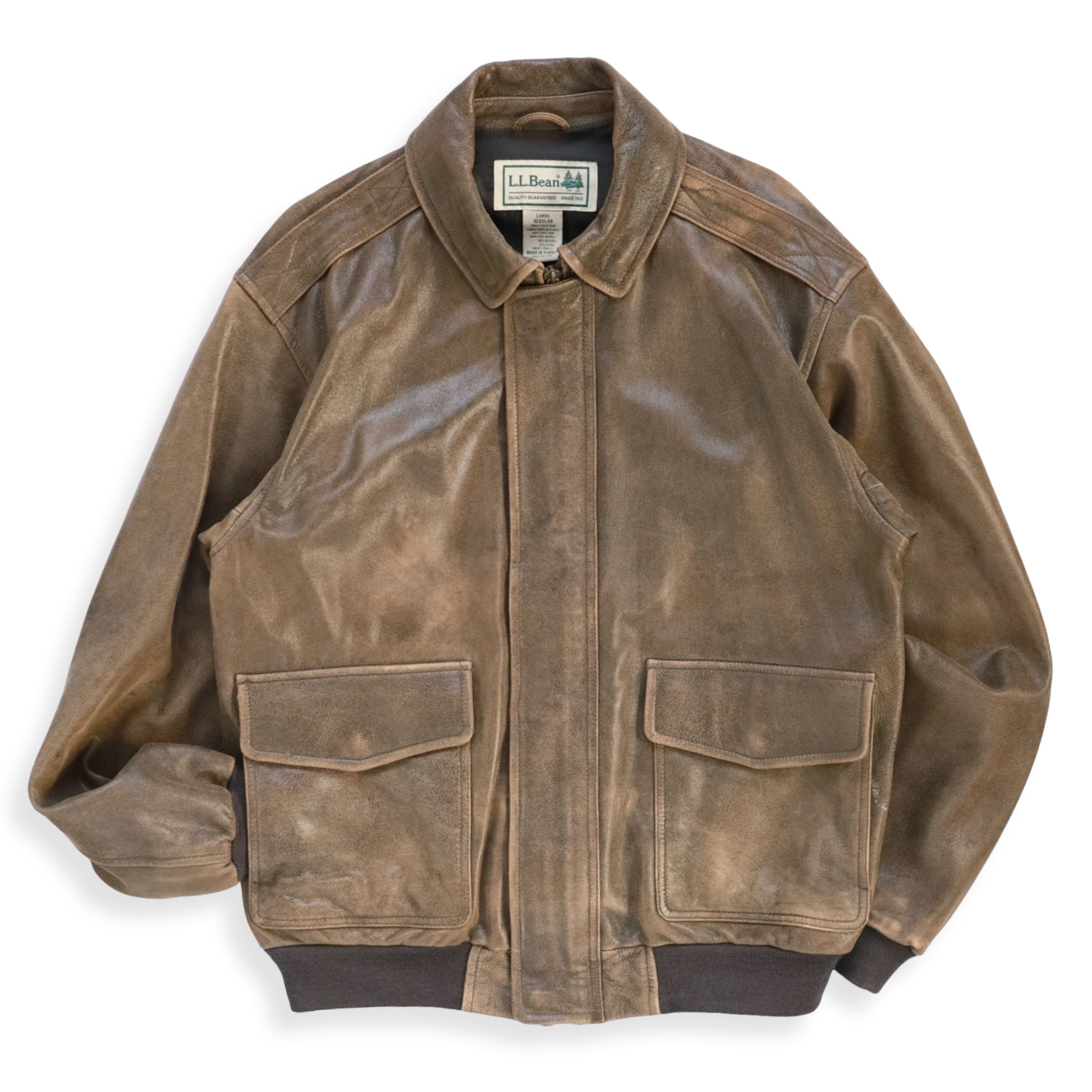 L.L.Bean A−2 Leather Jacket