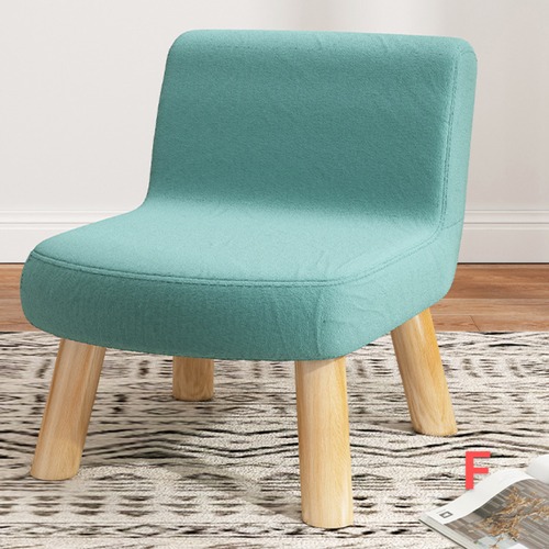 スツール 小型 丸型 ロースツール ファブリック 無垢材 カフェ風 レイジーソファ スタイリッシュ おしゃれ 可愛い カフェ モダン アメリカン 一人暮らし