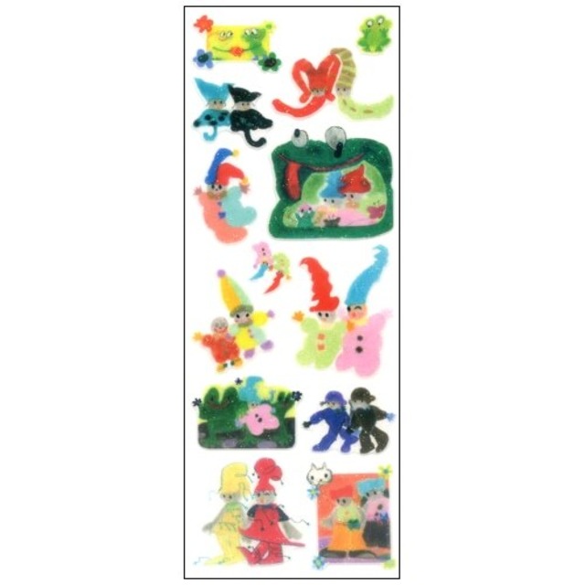 ラメ入りシール「ピエロ」
