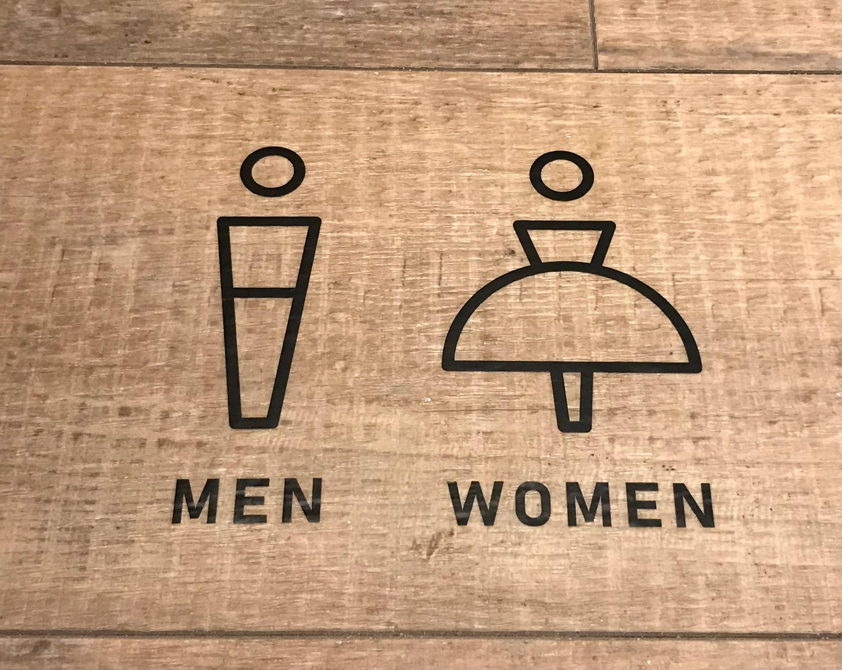 Toilet トイレマーク 男女セット価格 カッティングシート 切文字 Craft Collect Toilet トイレマーク 男女セット価格 カッティングシート 切文字 Craft Collect