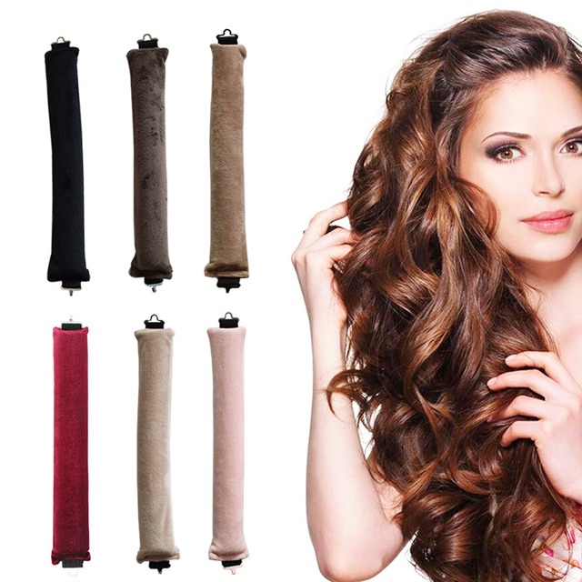 新品ラバーカール神器3本フック无热ヘアアイロン大波髪巻き工具睡眠カール