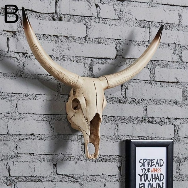 壁掛け装飾品 ４タイプ 羊壁掛け フェイクスカルフェイク 剥製動物の頭
