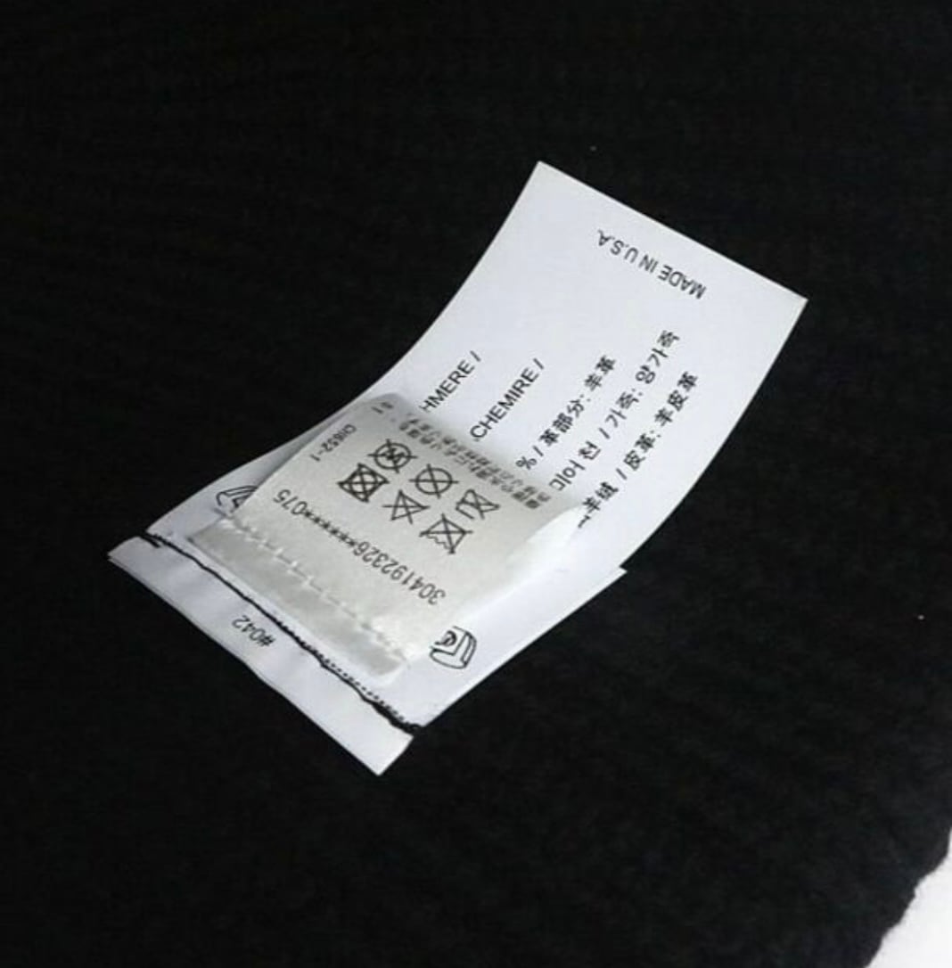 CHROME HEARTS クロムハーツ カシミヤ 3クロスパッチ レザー CHROME HEARTS クロムハーツ カシミヤ 3クロスパッチ レザー