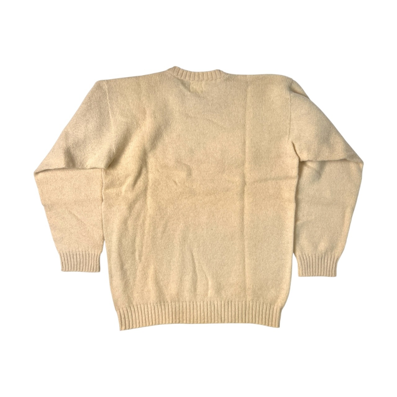 Karl Helmut カールヘルム ロゴデザイン ウール セーター M/アイボリー