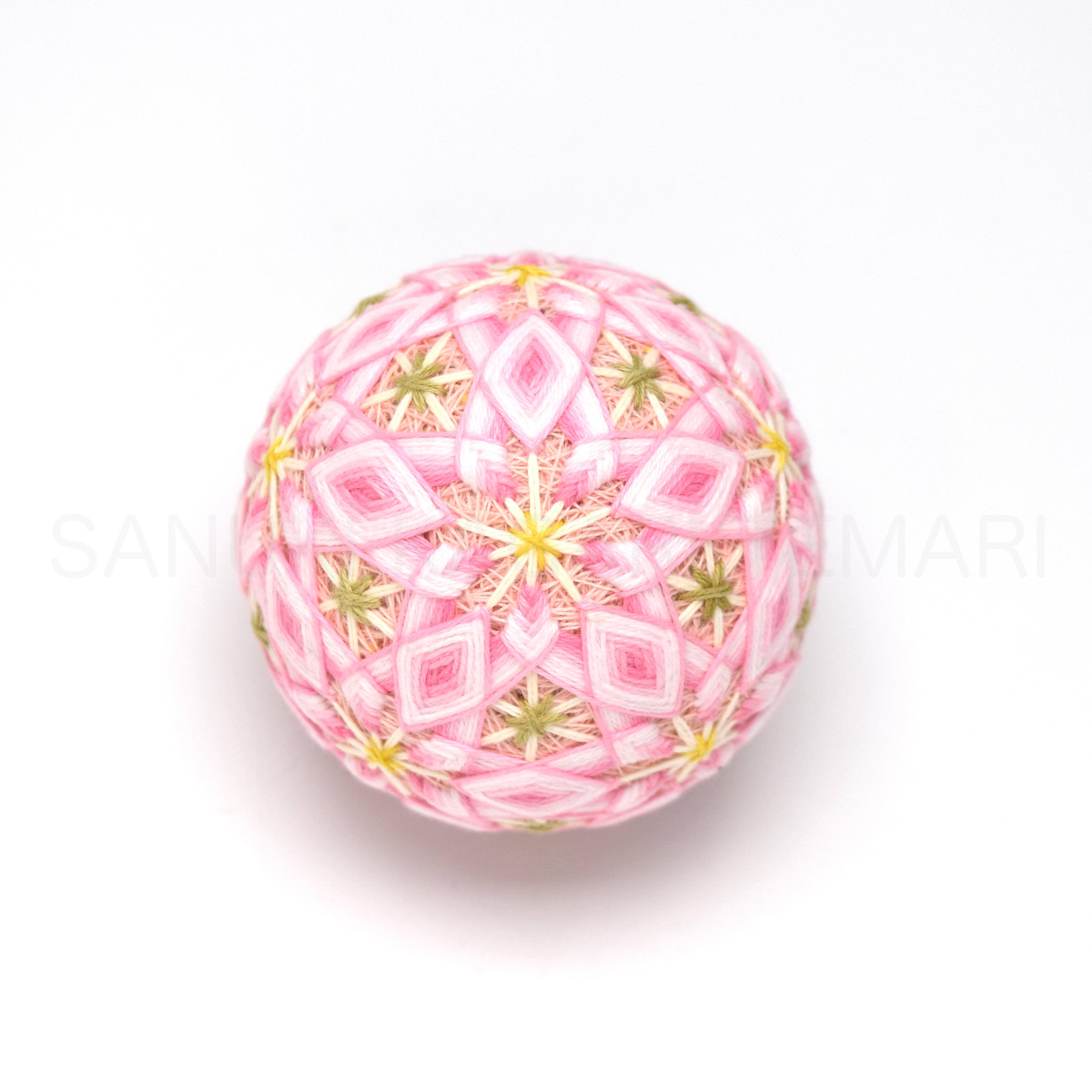 讃岐かがり手まり「桜交差」_MA413-4470