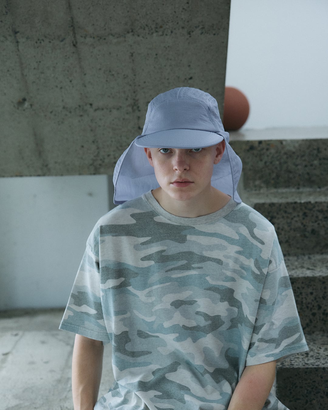 COMFORTABLE REASON, Paper Rip Shade Cap | not wonder store