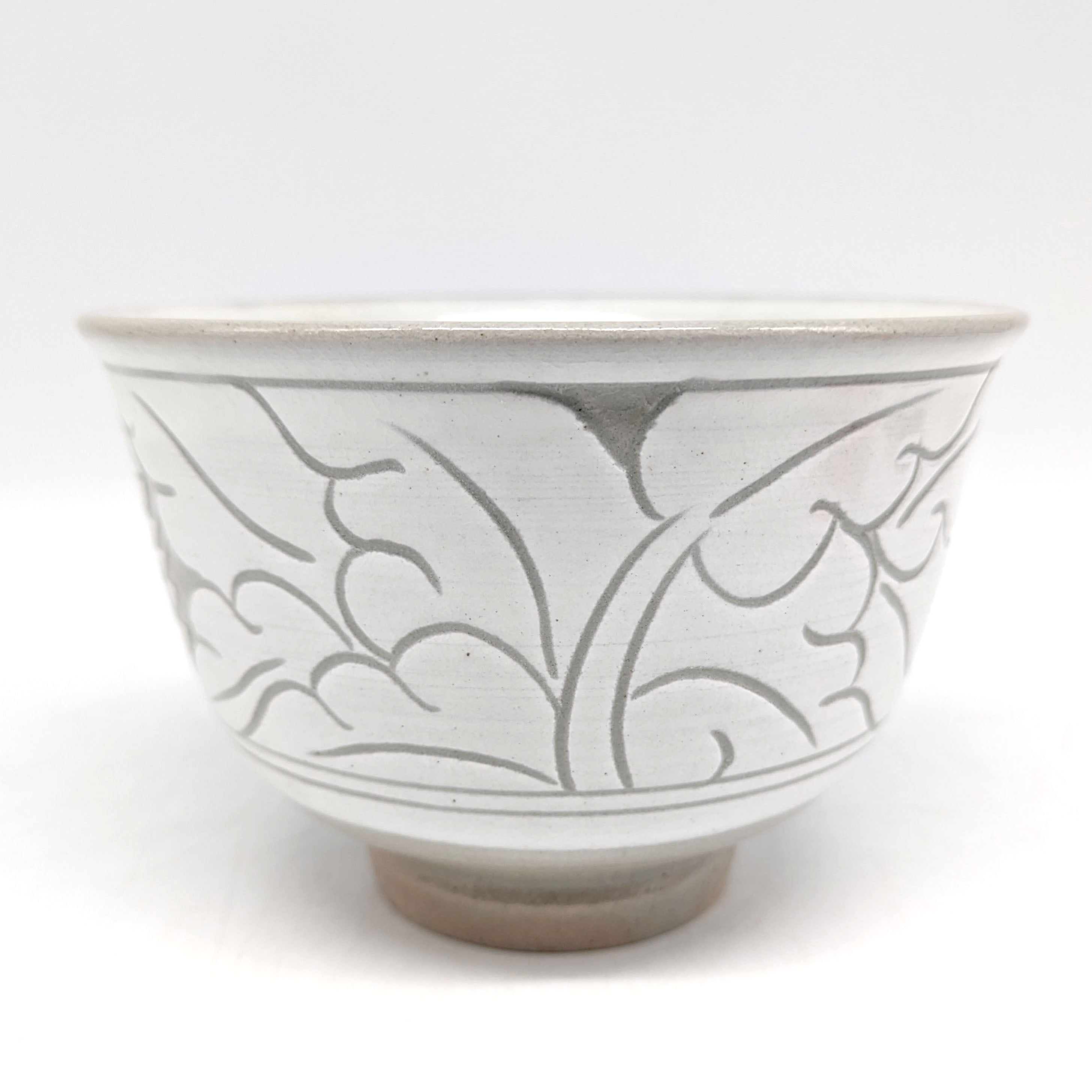 楽山窯・抹茶碗・高麗茶碗・焼物・猪・亥・No.230812-28・梱包サイズ60