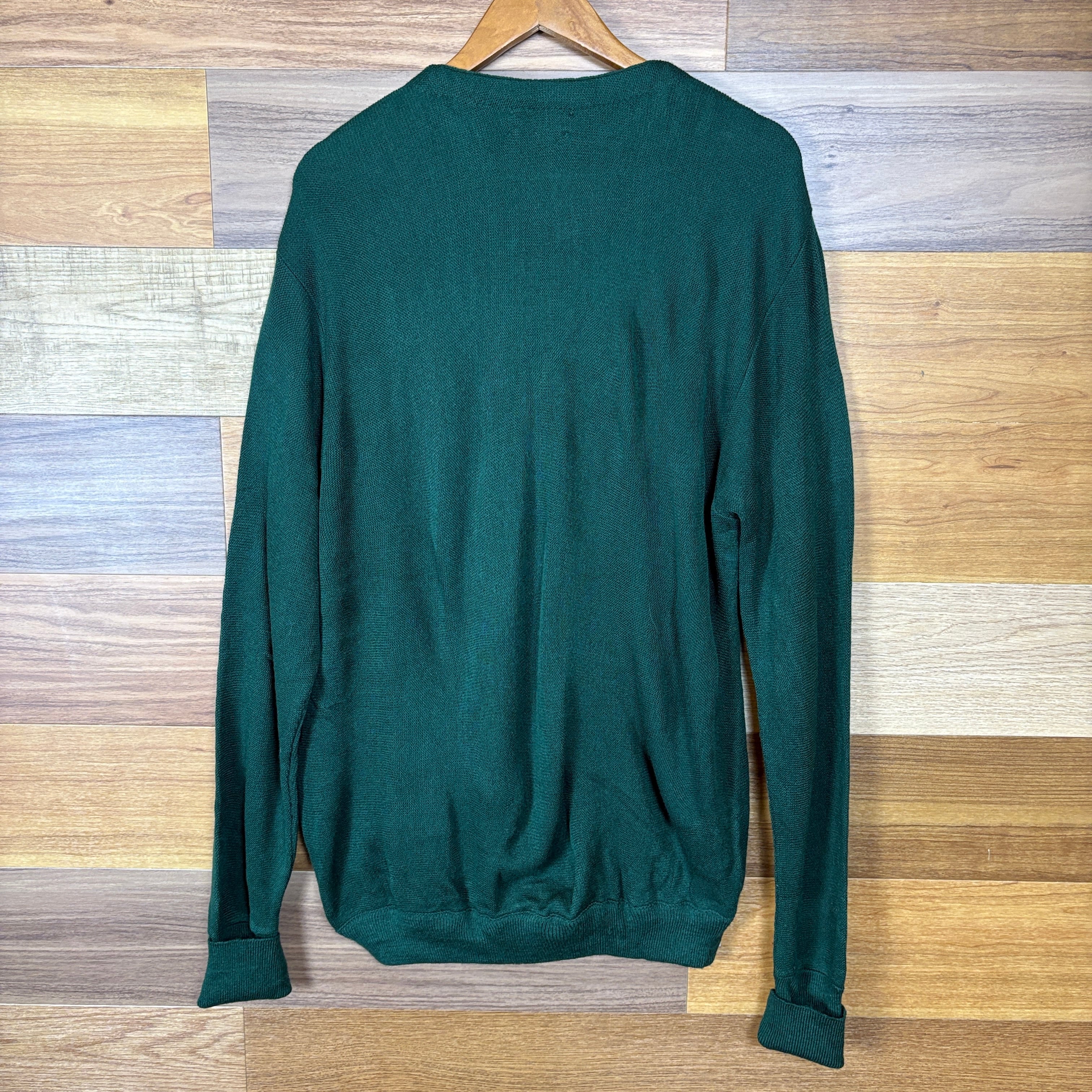 USA製 80s VAN HEUSEN ヴァンヒューセン アクリル ニット カーディガン