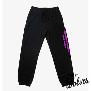【RAISED BY WOLVES/レイズドバイウルブス】DMA SWEATPANTS スウェットパンツ / BLACK / FW25-13544