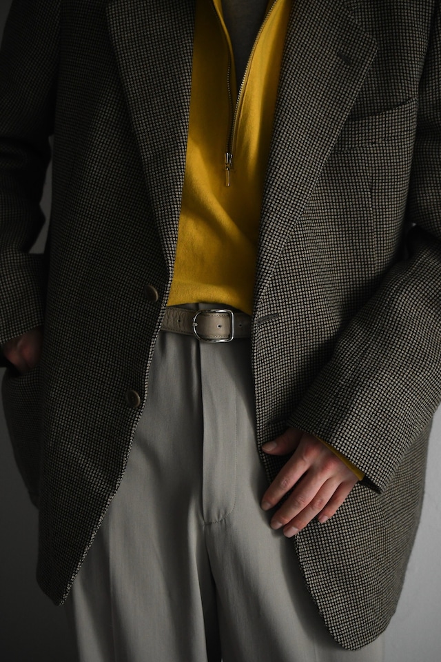 REVERBERATE / HALF ZIP JERSEY (YELLOW)