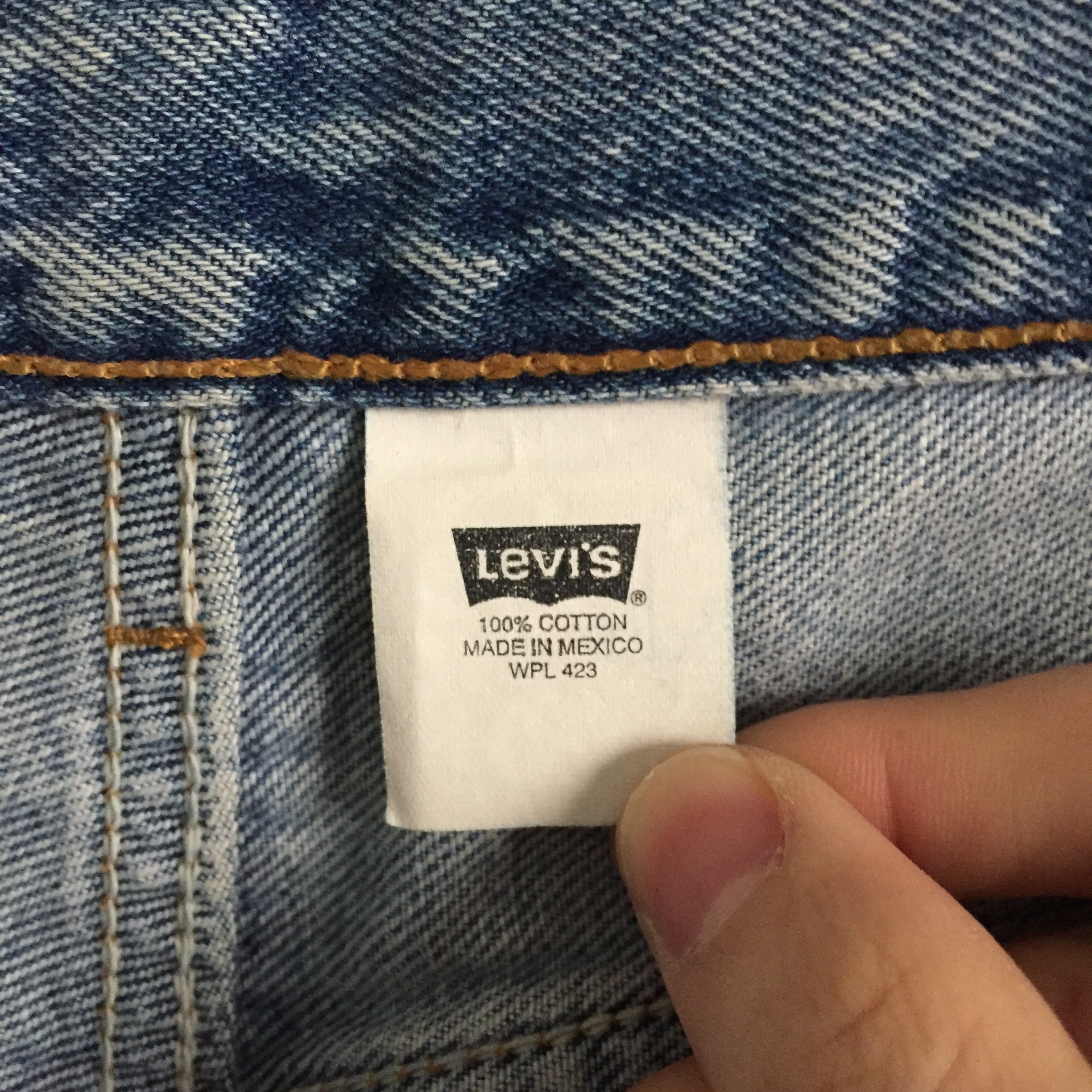 Levi's501 32インチ ダメージデニム | 古着屋border