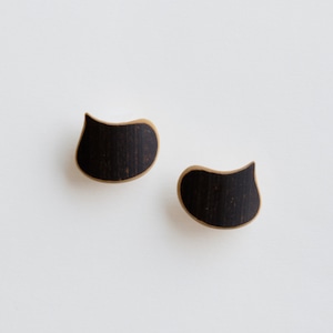 “EBISU” Bamboo stud earrings