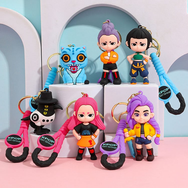 キーホルダー 韓国雑貨 かわいい キーチェーン チョロQ 動物 携帯