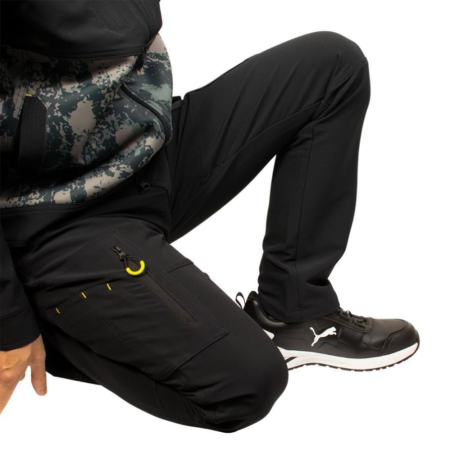 PUMA WORKWEAR カーゴパンツ ブラック LLサイズ S-LL PW-3015A 作業ウェアPUMAカーゴパンツ PUMA WORKWEAR 作業服