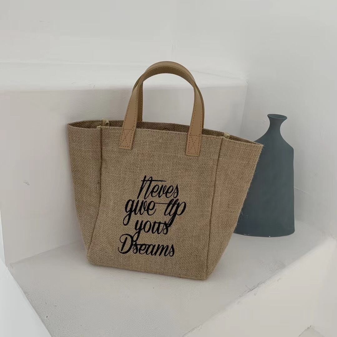 2wayロゴ入りトートバッグ