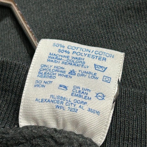 90s USA製 Hard Rock CAFE Crewneck ブラックL 詳細写真4