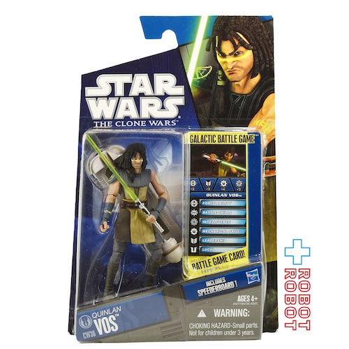 スター・ウォーズ CW2010 CW36 クインラン・ヴォス クローン・ウォーズ 3.75インチ アクションフィギュア US版 未開封