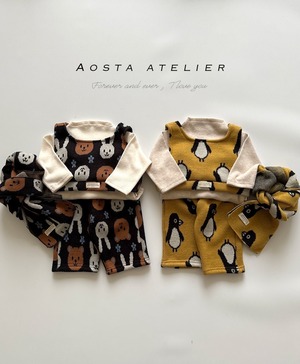 【Aosta】 プラウドT／オートミール（70–110cm）2025冬