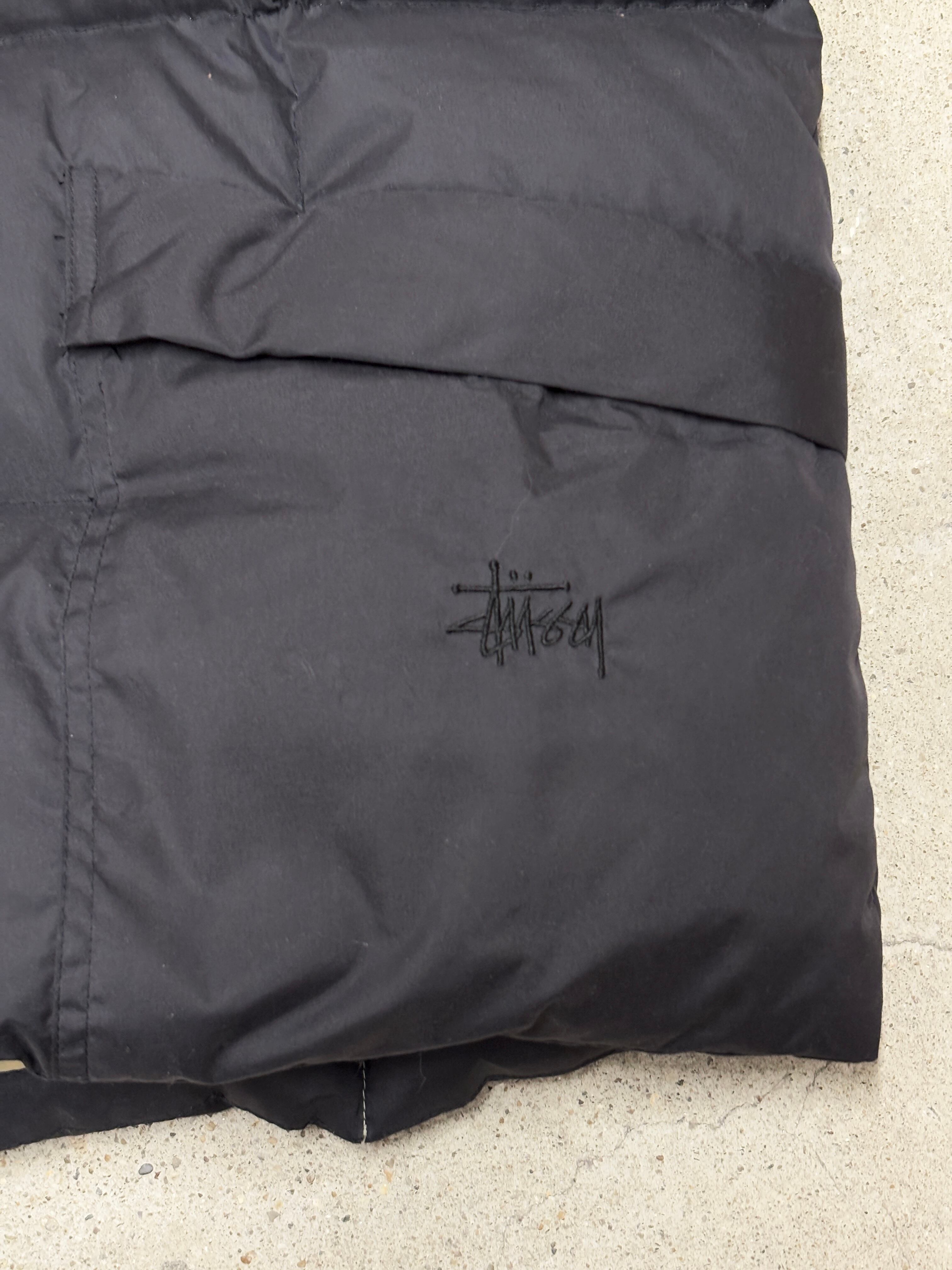 stussy outdoorベスト OUTDOOR STUSSY ベスト SHERPA シェルパベスト 黒
